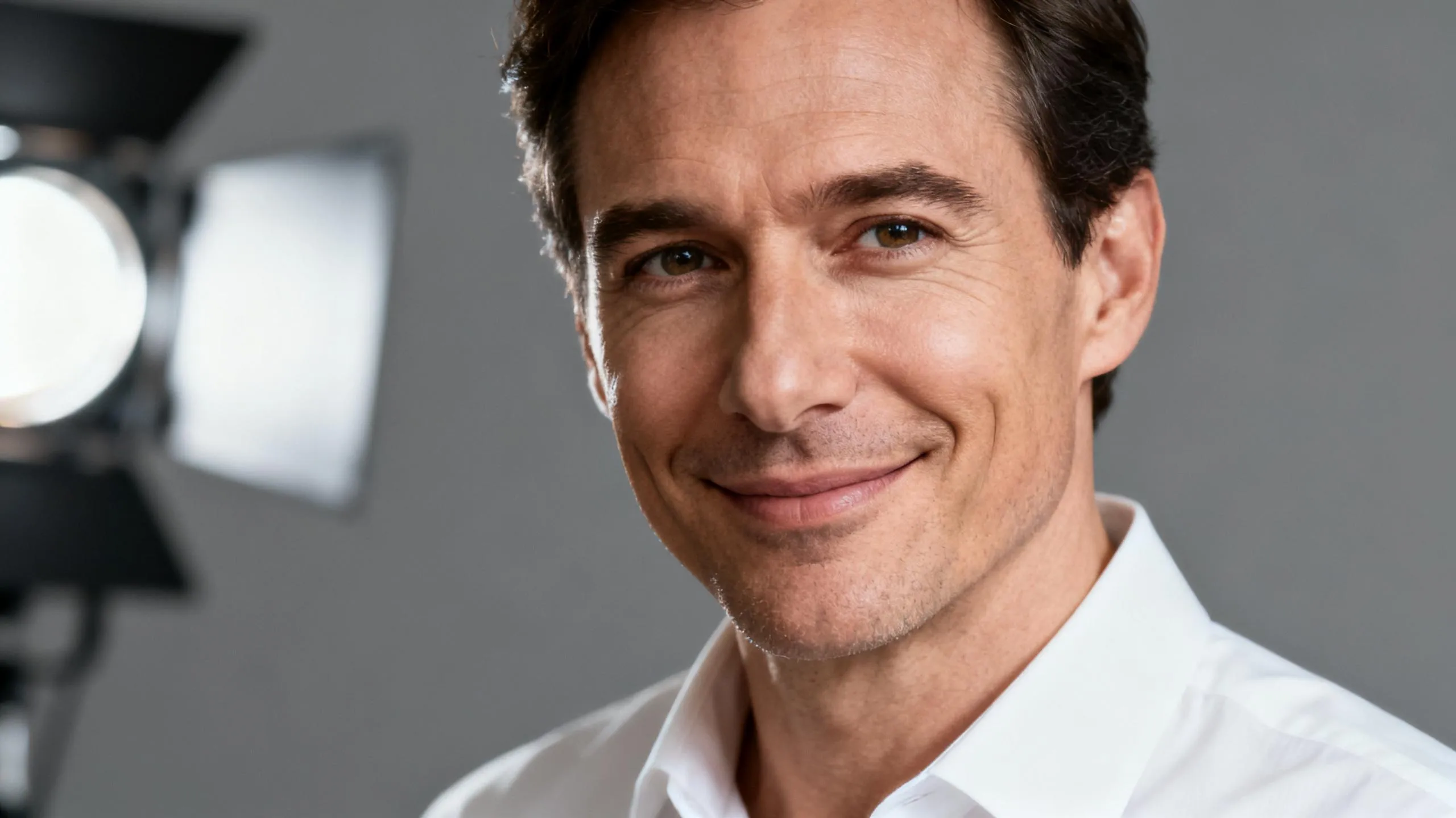 Professional Portrait Enhancement - AI generated portrait by Meta AI Image