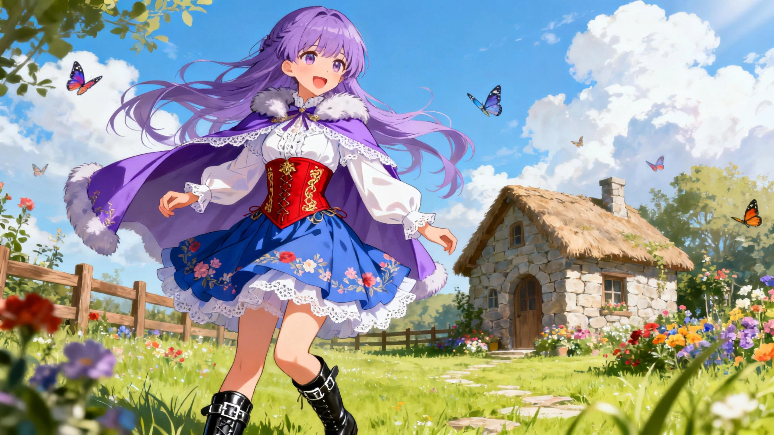 Anime Character Design - AI generated anime by Meta AI Image