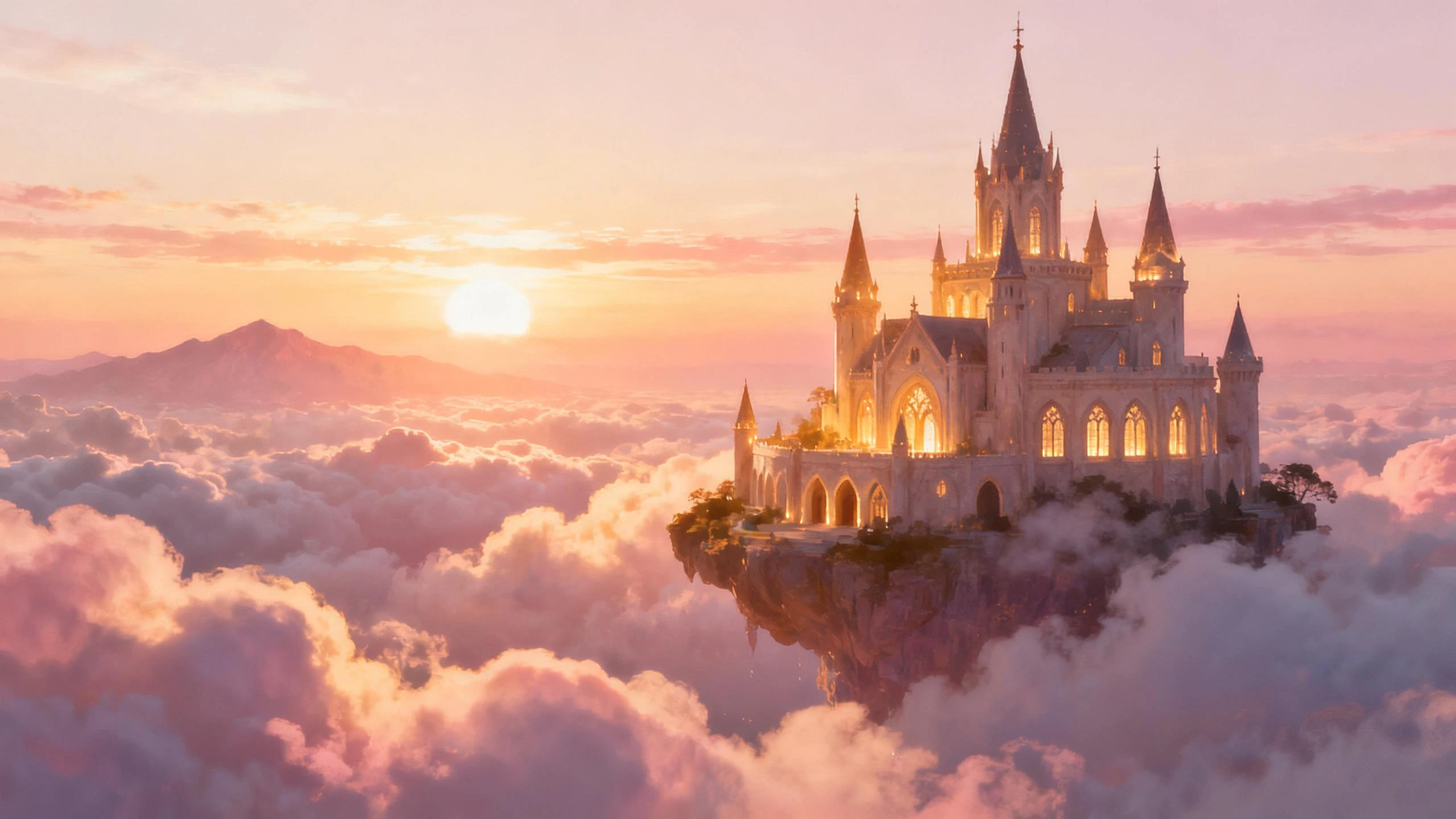 Fantasy Landscape - AI generated landscape by Meta AI Image